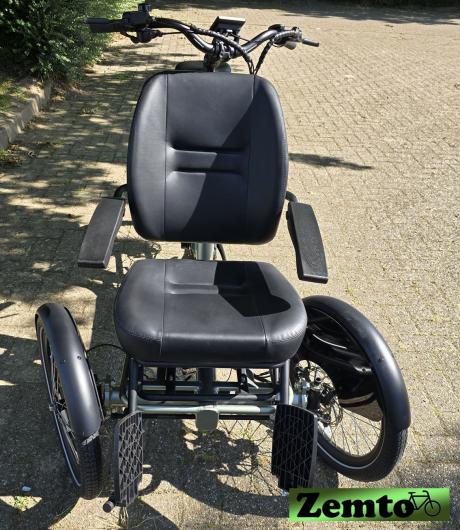 Preview: Elektro Dreirad Zemto-Revom T5, Combi-Dreirad, mit Lastenrad Umbau Möglichkeit